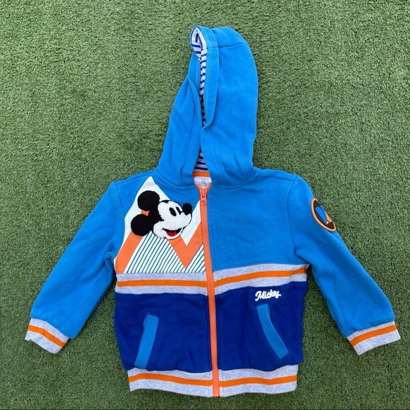 DISNEY MICKEY MOUSE TODDLER JACKET Embroidered 3T Preowned great condition - Picture 5 of 5